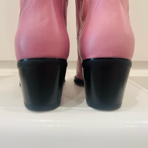 NEW Free People x Jeffrey Campbell Dagget Western Boots - Pink! - Picture 4 of 7
